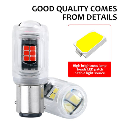 2pcs 1156 DC12V / 2.16W / 0.18A / 480LM Car LED Turn Signal Light(Red Light) - In Car by buy2fix | Online Shopping UK | buy2fix