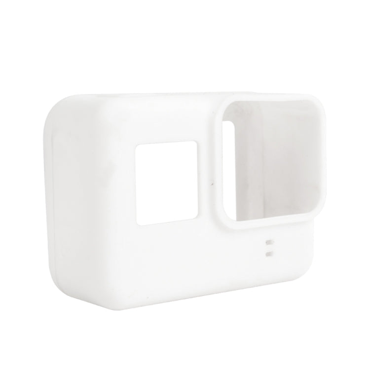 For GoPro HERO5 Silicone Housing Protective Case Cover Shell(White) - DJI & GoPro Accessories by buy2fix | Online Shopping UK | buy2fix