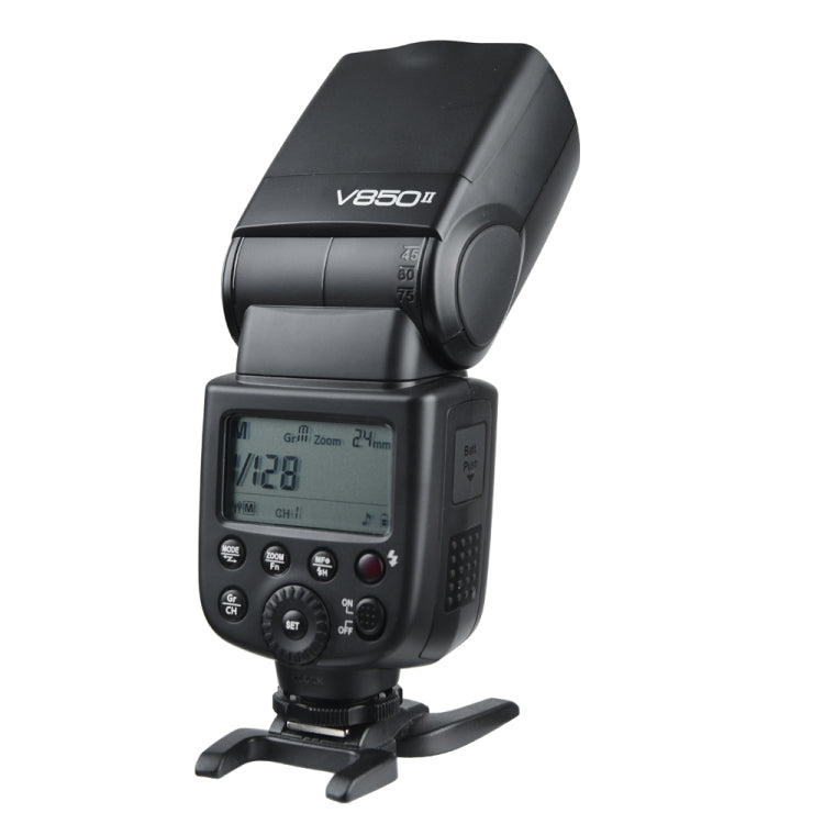 Godox V850II 2.4GHz Wireless 1/8000s HSS Flash Speedlite for Canon / Nikon DSLR Cameras(Black) - Shoe Mount Flashes by Godox | Online Shopping UK | buy2fix