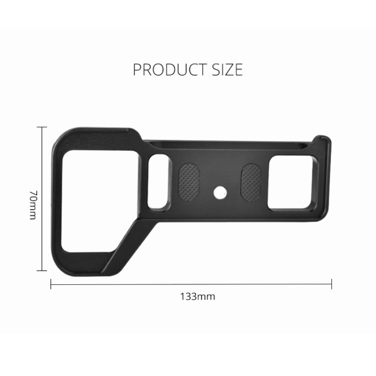 YELANGU CL8 Camera Expansion Board Base L Plate for Sony ILCE-9M2 / A9 II  / ILCE-7RM4 / A7R IV(Black) - Camera Accessories by YELANGU | Online Shopping UK | buy2fix