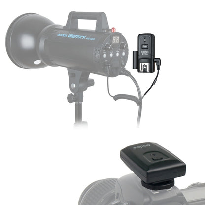 Godox CT-16 Flash Trigger Transmitter + Receiver Set (Black) - Camera Accessories by Godox | Online Shopping UK | buy2fix