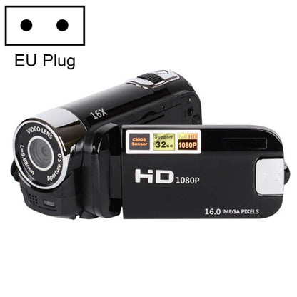 16X Digital Zoom HD 16 Million Pixel Home Travel DV Camera, EU Plug(Black) - Consumer Electronics by buy2fix | Online Shopping UK | buy2fix