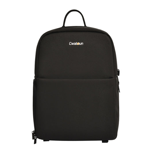 CADeN Camera Layered Laptop Backpacks Large Capacity Shockproof Bags, Size: 42 x 17 x 30cm (Black) - Camera Accessories by CADeN | Online Shopping UK | buy2fix