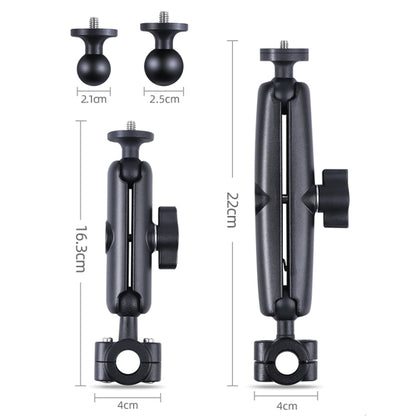 25mm Ballhead Car Front Seat Handlebar Fixed Mount Holder with Tripod Adapter & Screw & Phone Clamp & Anti-lost Silicone Case for GoPro Hero11 Black / HERO10 Black /9 Black /8 Black /7 /6 /5 /5 Sessio ... /3 /2 /1, DJI Osmo Action and Other Action Cameras - DJI & GoPro Accessories by buy2fix | Online Shopping UK | buy2fix