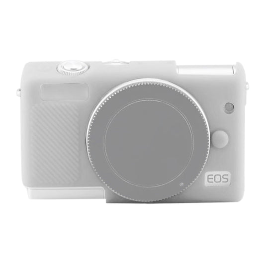 Soft Silicone Protective Case for Canon EOS M200 (White) - Camera Accessories by buy2fix | Online Shopping UK | buy2fix