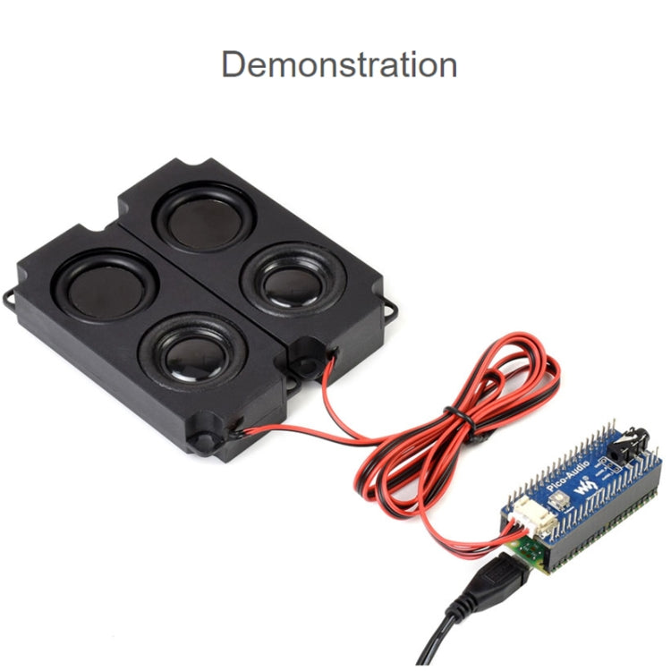 Waveshare Audio Expansion Module for Raspberry Pi Pico, Concurrently Headphone / Speaker Output - Modules Expansions Accessories by WAVESHARE | Online Shopping UK | buy2fix