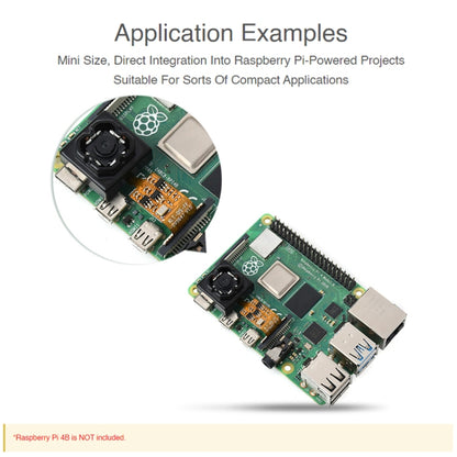 Waveshare 5MP OV5647 Optical Image Stabilization Camera Module for Raspberry Pi - Consumer Electronics by WAVESHARE | Online Shopping UK | buy2fix