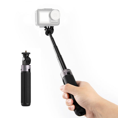 PGYTECH P-GM-117 Action Camera Tripod Extension Selfie Stick for DJI Osmo Action(Black) - DJI & GoPro Accessories by PGYTECH | Online Shopping UK | buy2fix