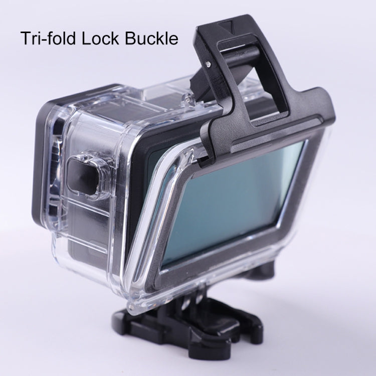 For DJI Osmo Action 3 Touch Screen 5m Underwater Waterproof Housing Diving Case (Transparent) - DJI & GoPro Accessories by buy2fix | Online Shopping UK | buy2fix