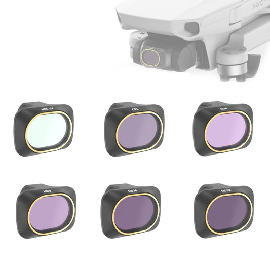 JSR Drone 6 in 1 UV+CPL+ND4+ND8+ND16+ND32 Lens Filter for DJI MAVIC mini - DJI & GoPro Accessories by JSR | Online Shopping UK | buy2fix