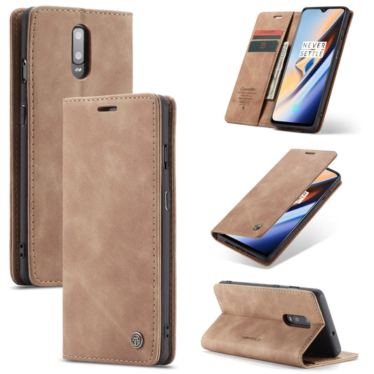 CaseMe-013 Multifunctional Horizontal Flip Leather Case with Card Slot & Holder for Galaxy M10 / A10 (Brown) - Galaxy Phone Cases by CaseMe | Online Shopping UK | buy2fix