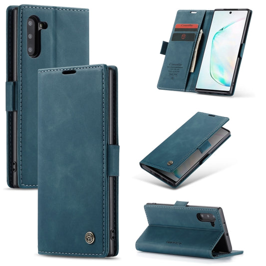 CaseMe-013 Multifunctional Horizontal Flip Leather Case with Card Slot & Holder for Galaxy Note 10(Blue) - Galaxy Phone Cases by CaseMe | Online Shopping UK | buy2fix