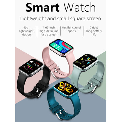 Z15 1.69 inch Touch Screen IP67 Waterproof Smart Watch, Support Blood Pressure Monitoring / Sleep Monitoring / Heart Rate Monitoring(Green) - Smart Wear by buy2fix | Online Shopping UK | buy2fix