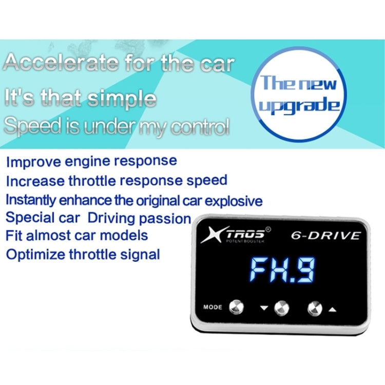 For GreatWall Wingle 7 2012 TROS TS-6Drive Potent Booster Electronic Throttle Controller -  by TROS | Online Shopping UK | buy2fix