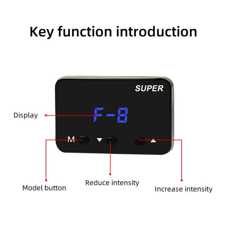 For Ford Explorer 2012- Car Potent Booster Electronic Throttle Controller - In Car by buy2fix | Online Shopping UK | buy2fix