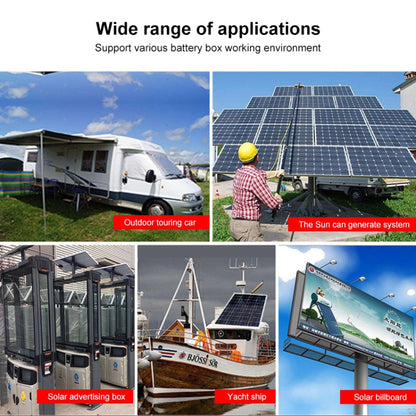 MPPT Solar Controller 12V / 24V / 48V Automatic Identification Charging Controller with Dual USB Output, Model:50A - Consumer Electronics by buy2fix | Online Shopping UK | buy2fix