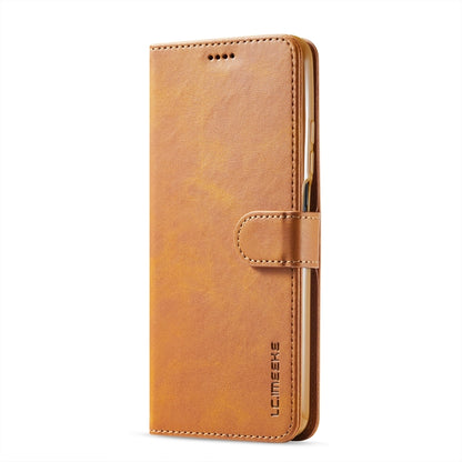 For Xiaomi Redmi Note 10 / Note 10S LC.IMEEKE Calf Texture Horizontal Flip Leather Case with Holder & Card Slots & Wallet(Yellow) - Xiaomi Cases by LC.IMEEKE | Online Shopping UK | buy2fix