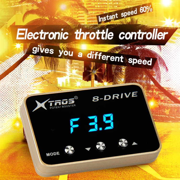 For Toyota Vios 2006- TROS 8-Drive Potent Booster Electronic Throttle Controller Speed Booster - In Car by TROS | Online Shopping UK | buy2fix