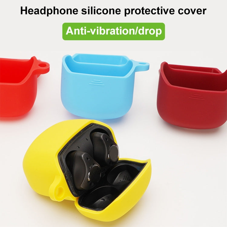 Silicone Earphone Protective Case for JBL Club Pro +, with Hook(Matcha) - JBL Earphone Case by buy2fix | Online Shopping UK | buy2fix