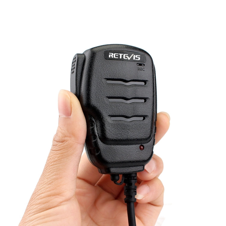 RETEVIS RS-111 M 2 Pin Remote Speaker Microphone for H777/UV5R/RT21 - Microphones & Headsets by RETEVIS | Online Shopping UK | buy2fix