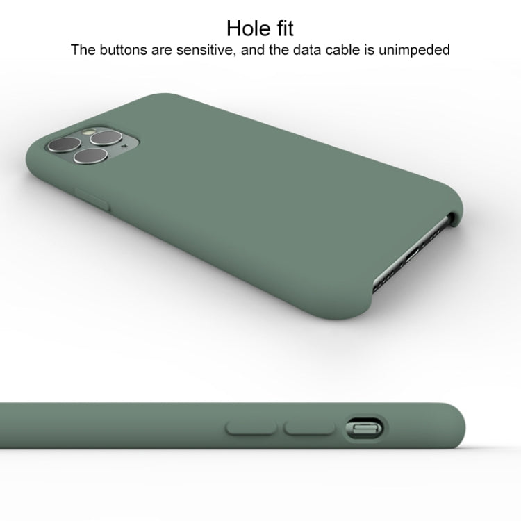 For iPhone 11 Ultra-thin Liquid Silicone Protective Case (Green) - iPhone 11 Cases by WK | Online Shopping UK | buy2fix