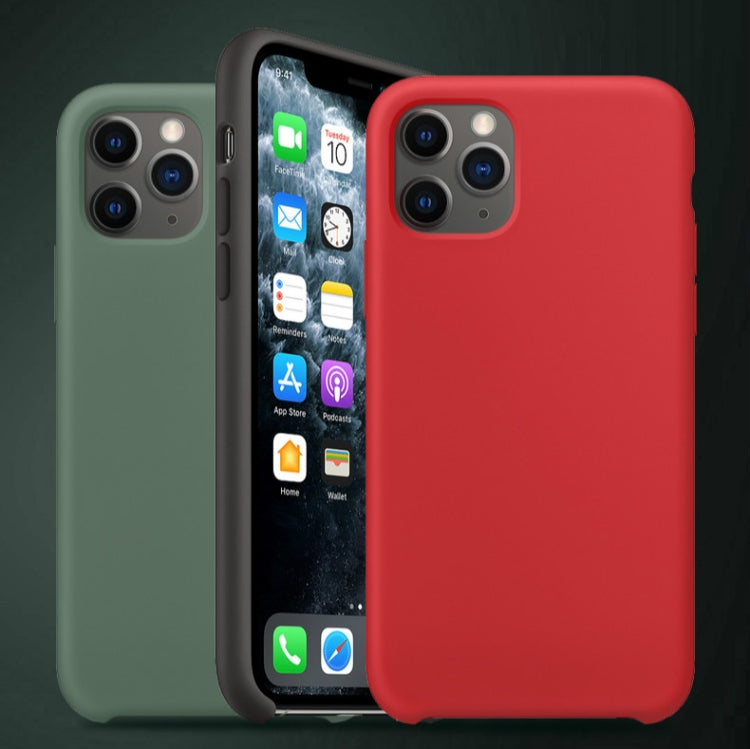 For iPhone 11 Ultra-thin Liquid Silicone Protective Case (Green) - iPhone 11 Cases by WK | Online Shopping UK | buy2fix