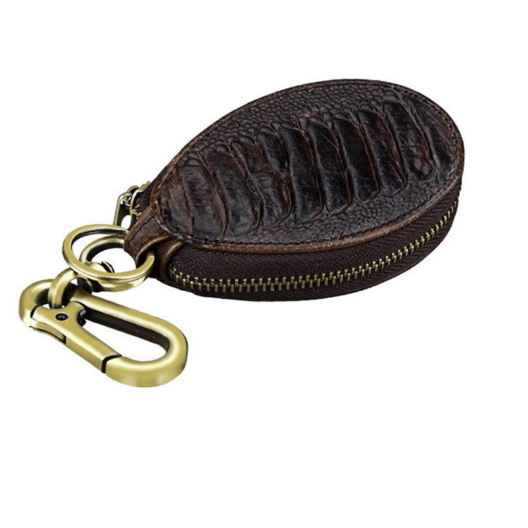 Vintage Leather Hanging Waist Universal Car Key Case(Coffee) - In Car by buy2fix | Online Shopping UK | buy2fix