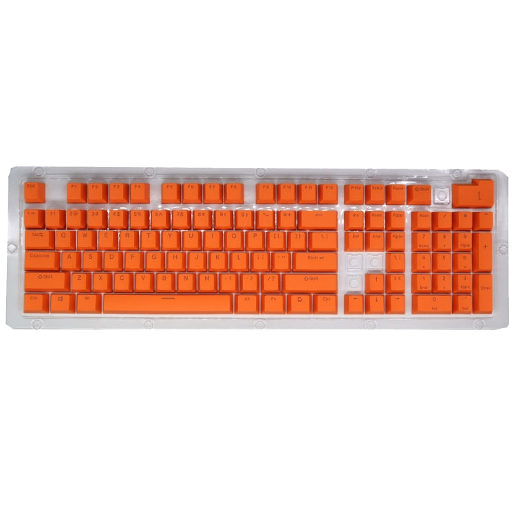 HXSJ P9 104 Keys PBT Color Mechanical Keyboard Keycaps(Orange) - Other by HXSJ | Online Shopping UK | buy2fix