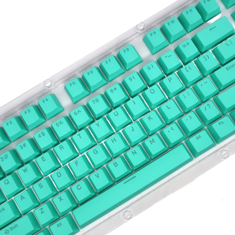 HXSJ P9 104 Keys PBT Color Mechanical Keyboard Keycaps(Mint Green) - Other by HXSJ | Online Shopping UK | buy2fix