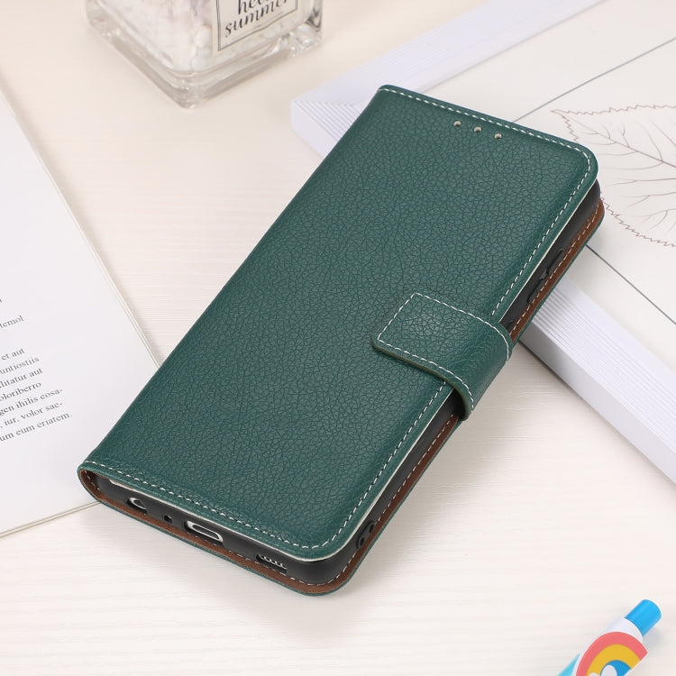 For Motorola Moto G30 / G20 / G10 4G Litchi Texture PU + TPU Horizontal Flip Leather Case with Holder & Card Slots & Wallet(Green) - Motorola Cases by buy2fix | Online Shopping UK | buy2fix