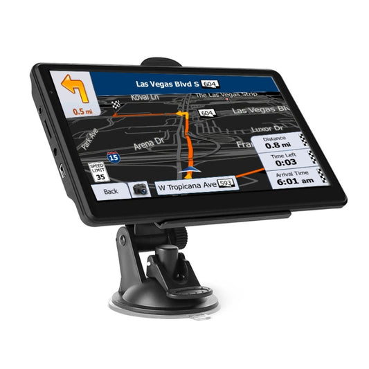 7 inch Car GPS Navigator 8G+256M Capacitive Screen High Configuration, Specification:Africa Map - In Car by buy2fix | Online Shopping UK | buy2fix