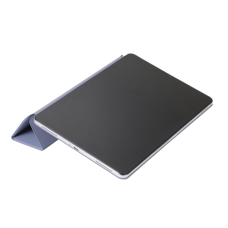 For Xiaomi Pad 5 / Pad 5 Pro Solid Color Magnetic Horizontal Flip Leather Case with Holder(Grey) - Xiaomi Accessories by buy2fix | Online Shopping UK | buy2fix