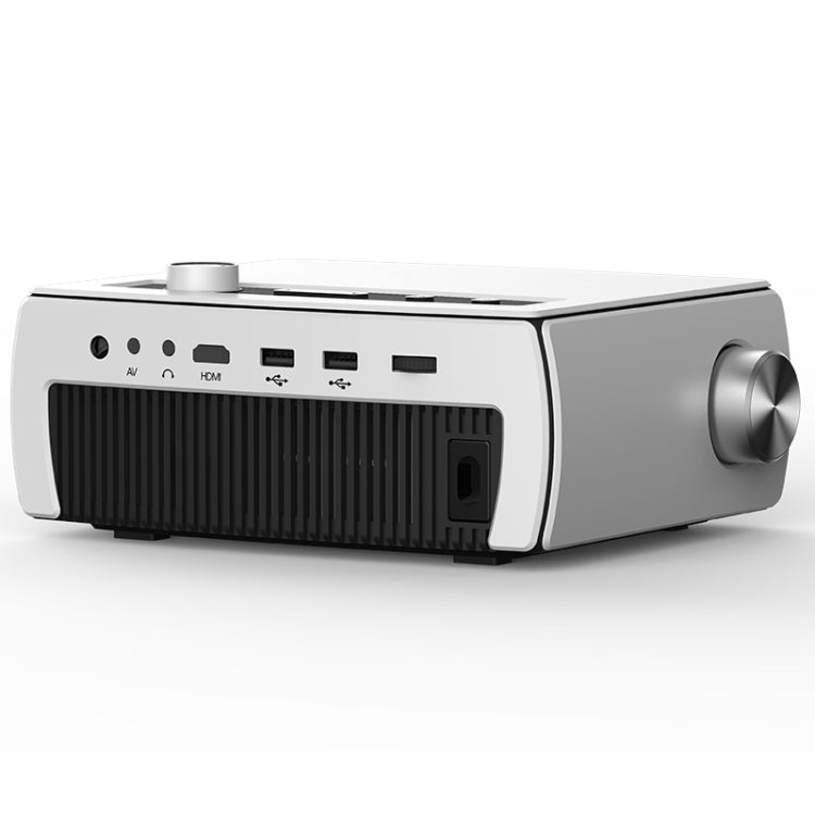 YG430 Android Version 1920x1080 2500 Lumens Portable Home Theater LCD HD Projector, Plug Type:UK Plug(Silver) - Consumer Electronics by buy2fix | Online Shopping UK | buy2fix