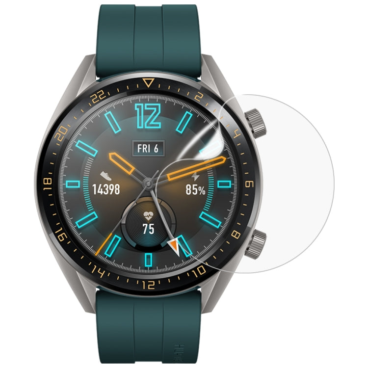For Huawei Watch GT Active Soft Hydrogel Film Watch Screen Protector - Smart Wear by buy2fix | Online Shopping UK | buy2fix