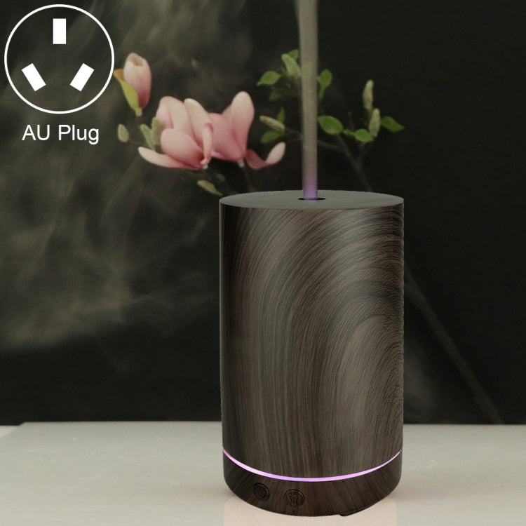 200ml Hollow-out Forest Pattern Wooden Essential Oil Aromatherapy Machine Ultrasonic Humidifier Automatic Alcohol Sprayer, Plug Specification:AU Plug(Dark Brown-4) - Home & Garden by buy2fix | Online Shopping UK | buy2fix