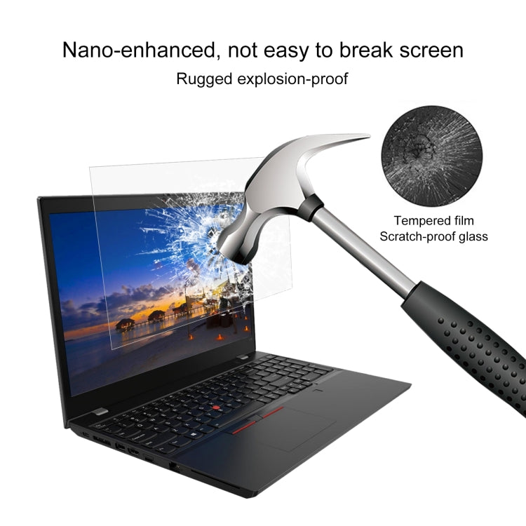 Laptop Screen HD Tempered Glass Protective Film For ThinkPad L490 14 inch - Computer & Networking by buy2fix | Online Shopping UK | buy2fix