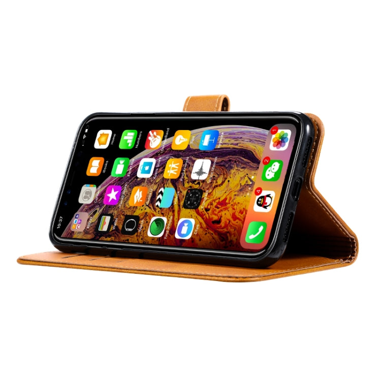 For iPhone X / XS GUSSIM Magnetic Horizontal Flip Leather Case with Holder & Card Slots & & Wallet(Black) - More iPhone Cases by GUSSIM | Online Shopping UK | buy2fix