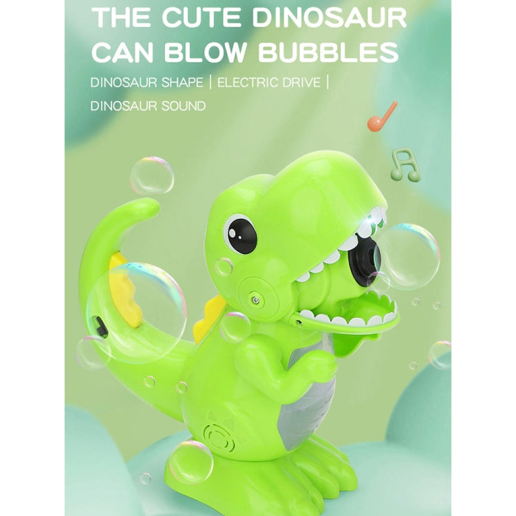 JJR/C V06 Dinosaur Sound Effect Electric Bubble Machine, Version:Charging(Green) - Toy Sports by buy2fix | Online Shopping UK | buy2fix