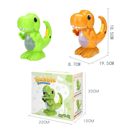 JJR/C V06 Dinosaur Sound Effect Electric Bubble Machine, Version:Non-charging(Orange) - Toy Sports by JJR/C | Online Shopping UK | buy2fix