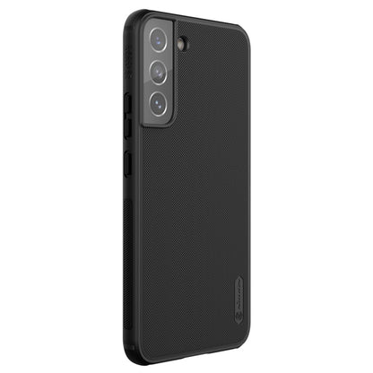 For Samsung Galaxy S22 5G NILLKIN Super Frosted Shield Pro PC + TPU Phone Case(Black) - Galaxy S22 5G Cases by NILLKIN | Online Shopping UK | buy2fix