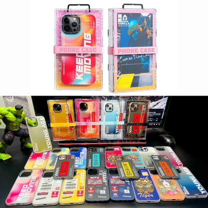 For iPhone 12 WK WPC-015 Gorillas Series Cool PC + TPU Phone Case(WGC-007) - iPhone 12 / 12 Pro Cases by WK | Online Shopping UK | buy2fix