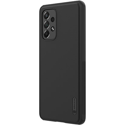 For Samsung Galaxy A73 5G NILLKIN Super Frosted Shield Pro PC + TPU Phone Case(Black) - Galaxy Phone Cases by NILLKIN | Online Shopping UK | buy2fix