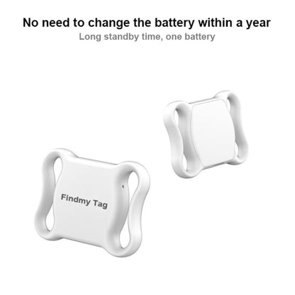 Findmy Tag Special Shape Smart Bluetooth Anti- lost Alarm Locator Tracker(Black) - Security by buy2fix | Online Shopping UK | buy2fix