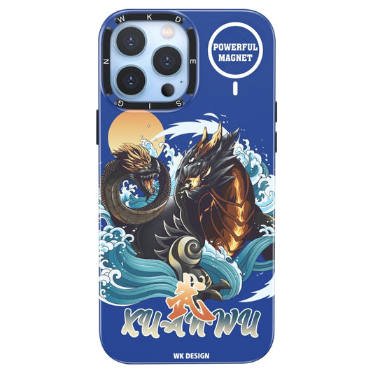 For iPhone 12 Pro WK WPC-019 Gorillas Series Cool Magnetic Phone Case(WGM-004) - iPhone 12 / 12 Pro Cases by WK | Online Shopping UK | buy2fix