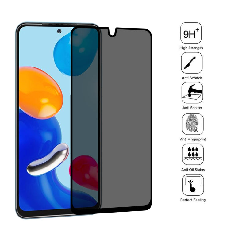 Full Cover Anti-peeping Tempered Glass Film For Xiaomi Redmi Note 11 Global -  by buy2fix | Online Shopping UK | buy2fix