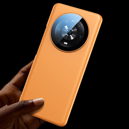 For Honor Magic4 GKK Ultra-thin Full Coverage Protective Case with Back Camera Lens Film(Orange) - Honor Cases by GKK | Online Shopping UK | buy2fix