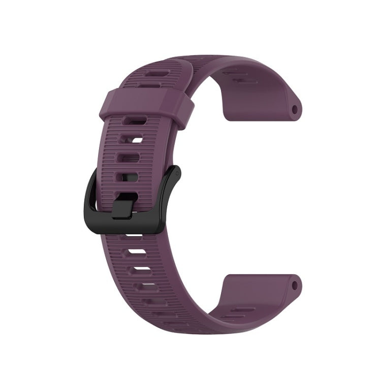 For Garmin Forerunner 945 Silicone Watch Band(Purple) - Smart Wear by buy2fix | Online Shopping UK | buy2fix