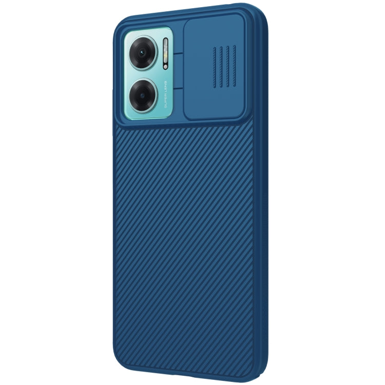 For Xiaomi Redmi Note 11E 5G / Redmi 10 5G NILLKIN Black Mirror Series Camshield PC Phone Case(Blue) - Xiaomi Cases by NILLKIN | Online Shopping UK | buy2fix