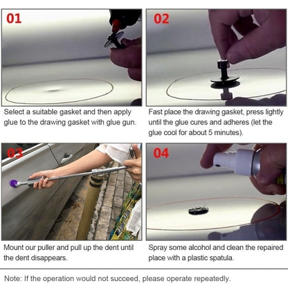 26 in 1 12V Car Cigarette Lighter Plug Paintless Dent Puller - In Car by buy2fix | Online Shopping UK | buy2fix