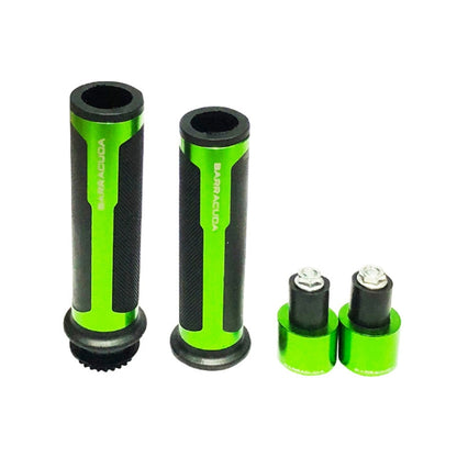 Motorcycle Modification Accessories Hand Grip Cover Handlebar Set(Green) - In Car by buy2fix | Online Shopping UK | buy2fix